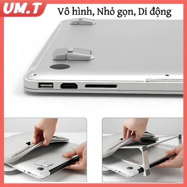 E-WOITD Giá đỡ laptop kim loại gập lại Nvisible Riser làm mát, 2 cái chỉ 38.300₫ 7