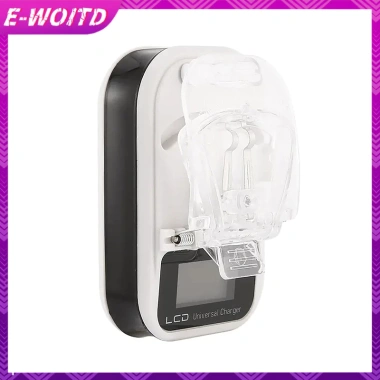 E-woitd Sạc Đa Năng Du Lịch USB Có Màn Hình LCD, Sạc Tường Nhanh Cho Điện Thoại & Camera - Giá ưu đãi 62.040₫