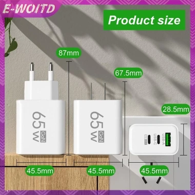 E-WOITD Sạc USB Type-C PD 65W Đa Năng Cho Huawei Tablet Pad Du Lịch Giá 48.300 VND 4 E-WOITD Sạc USB Type-C PD 65W Đa Năng Cho Huawei Tablet Pad Du Lịch Giá 48.300 VND 4