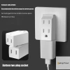 EatopYour 3 trong 1 ổ cắm tường mở rộng US 125 độ, adapter Mexico Canada du lịch - bộ chuyển đổi nguồn đa năng điện áp ổn định, cắm nhanh