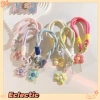 Eclectic Dây đeo cổ tay ngắn mặt dây chuyền hoa màu sắc Dopamine - 11.997 VND