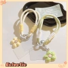 Eclectic Dây đeo cổ tay ngắn mặt dây chuyền hoa màu sắc Dopamine - 11.997 VND 2