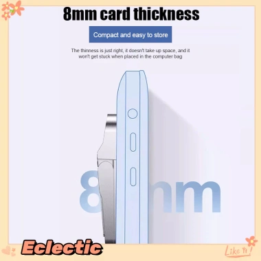 Eclectic Giá đỡ làm mát laptop Mini vô hình gấp gọn, di động - Giá chỉ 55.100₫