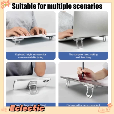 Eclectic Giá đỡ làm mát laptop Mini vô hình gấp gọn, di động - Giá chỉ 55.100₫