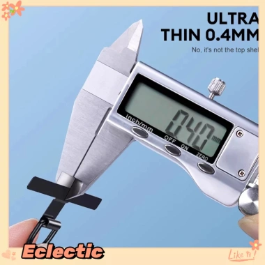 Eclectic kẹp điện thoại kim loại mịn, dây buộc nhẹ, miếng đệm mỏng, giá 4.600₫