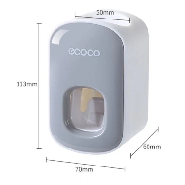 Ecoco Dụng Cụ Lấy Kem Đánh Răng Đơn Dán Tường Nhỏ Gọn Tiện Lợi Sang Trọng 65K 9 Ecoco Dụng Cụ Lấy Kem Đánh Răng Đơn Dán Tường Nhỏ Gọn Tiện Lợi Sang Trọng 65K 9