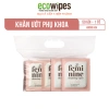 EcoWipes Túi 50 Gói Khăn Ướt Vệ Sinh Phụ Nữ Hương Hoa Kháng Khuẩn An Toàn Tiện Lợi Giá 121.550 VND