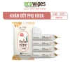EcoWipes Túi 50 Gói Khăn Ướt Vệ Sinh Phụ Nữ Hương Hoa Kháng Khuẩn An Toàn Tiện Lợi Giá 121.550 VND 10