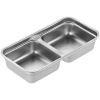 ELARA Hộp đựng đồ ăn nhẹ R - Thép không gỉ, nắp đậy chống rò rỉ, tái sử dụng cho du lịch và cắm trại 7