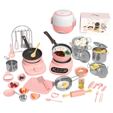 Enpei Mini Bếp Nấu Ăn 48 Miếng - Đồ Chơi Giáo Dục Bé Gái, Giá 137.5k 6