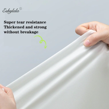 Eshylala Áo mưa có mũ trùm đầu dài một mảnh chống nước trong suốt nam nữ - 57.456₫