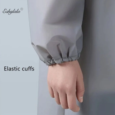 Eshylala Áo mưa có mũ trùm đầu dài một mảnh chống nước trong suốt nam nữ - 57.456₫