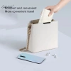 Eshylala Áo mưa có mũ trùm đầu dài một mảnh chống nước trong suốt nam nữ - 57.456₫ 7