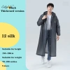 Eshylala Áo mưa có mũ trùm đầu dài một mảnh chống nước trong suốt nam nữ - 57.456₫ 10