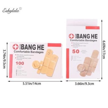 Eshylala Băng Chống Thấm Nước 50/100 4 Kích Thước, Vi Trùng, Khẩn Cấp - Giá 47.410đ 5 Eshylala Băng Chống Thấm Nước 50/100 4 Kích Thước, Vi Trùng, Khẩn Cấp - Giá 47.410đ 5