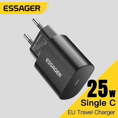 Essager 25W EU Type-C – Bộ sạc nhanh du lịch, sạc điện thoại, giảm còn 100.800₫ 8 Essager 25W EU Type-C – Bộ sạc nhanh du lịch, sạc điện thoại, giảm còn 100.800₫ 8