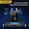 Essager L 120W - Bật lửa thuốc lá + USB & Type-C, sạc nhanh xe hơi 12-24V 5