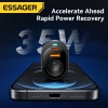 Essager L 120W Bật lửa USB Type-C sạc nhanh ô tô 12-24V cổng kép iPhone Huawei 4