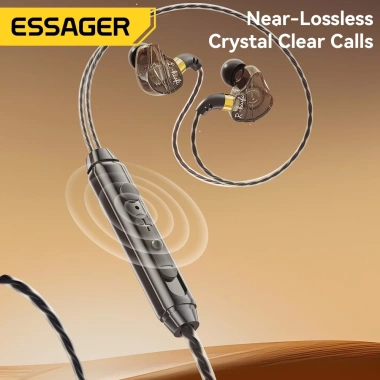 ESSAGER Tai Nghe Thể Thao Chống Rơi Hi-Fi Type‑C/3.5mm, Chống Ồn, Đa Chức Năng 168.200₫ 4 ESSAGER Tai Nghe Thể Thao Chống Rơi Hi-Fi Type‑C/3.5mm, Chống Ồn, Đa Chức Năng 168.200₫ 4