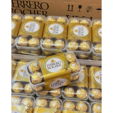 Ferrero Rocher 16 viên 200g - Socola sữa hạt dẻ nhập khẩu, ưu đãi Tết 2.026 5