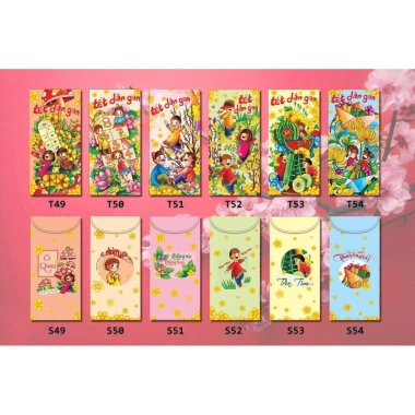 Flash Sale 10 Bao Lì Xì Tết 2.020 - Giấy Kraft Nhật Cao Cấp Giá 25.000đ 2