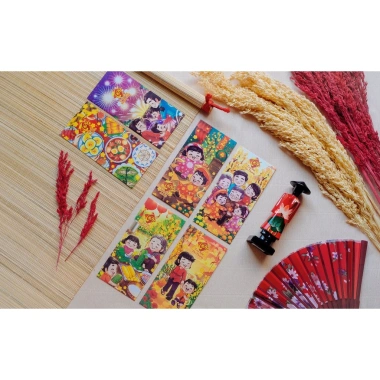 Flash Sale 10 Bao Lì Xì Tết Canh Tý 2.020 - Giấy Kraft Nhật Cao Cấp 25k 5