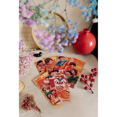 Flash Sale 10 Bao Lì Xì Tết Siêu Đẹp Giấy Kraft Nhật Cao Cấp - Giá chỉ 25.000đ 3