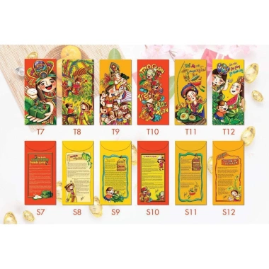 Flash Sale 10 Bao Lì Xì Tết Siêu Đẹp Giấy Kraft Nhật Trắng Cao Cấp Giá 25.000đ 2