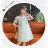 FLASH SALE Đầm công chúa sườn xám cổ trang thêu hoa bé gái size 15-40kg Tết Trung Thu 321k 5