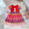 FLASH SALE Đầm voan Elsa bé gái, màu cầu vồng, thiết kế cao cấp, size 10‑40kg, giá 219.300đ 8