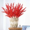 Flash Sale Đào Đông Đỏ 90cm Trang Trí Tết May Mắn - Giá Chỉ 59.000₫ 2