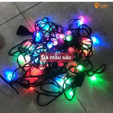Flash Sale Đèn Nháy Bọt Bi 10m Đủ Màu - Trang Trí Cây Tết 2.023 Giá 70k