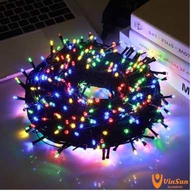 [Flash Sale] Đèn Nháy Kim Cương Q8 10m Đổi Màu Nút Bấm Trang Trí Cây Tết 2.023 6