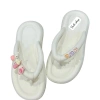 Flip Flops 2.024 Phong Cách Mới Dép Tông Xỏ Ngón Xốp Đính Charm Chữ - Giá 19.000 VNĐ