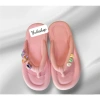 Flip Flops 2.024 Phong Cách Mới Dép Tông Xỏ Ngón Xốp Đính Charm Chữ - Giá 19.000 VNĐ 8