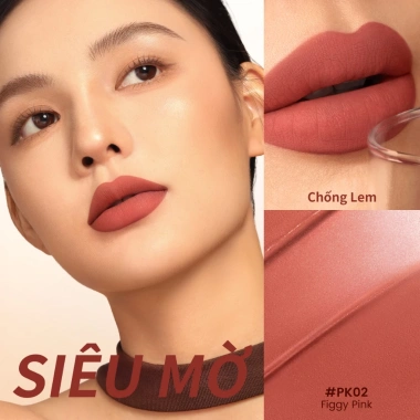 Focallure Transferproof Hero Matte Lipstick 3.5g Chống thấm nước, sắc tố, kem mịn không nứt, giá 147.510 VND 3 Focallure Transferproof Hero Matte Lipstick 3.5g Chống thấm nước, sắc tố, kem mịn không nứt, giá 147.510 VND 3