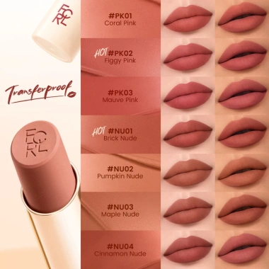 Focallure Transferproof Hero Matte Lipstick 3.5g Chống thấm nước, sắc tố, kem mịn không nứt, giá 147.510 VND 6 Focallure Transferproof Hero Matte Lipstick 3.5g Chống thấm nước, sắc tố, kem mịn không nứt, giá 147.510 VND 6