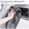 Fonken Khăn Rửa Xe Microfiber - Sấy Vải, Hấp Thụ Nước, Chăm Sóc Ô Tô 4