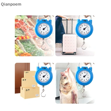 F&P Cân cơ khí di động 10kg - Độ chính xác cao, kỹ thuật số, dùng cho hành lý, cá, nhà bếp - 51.600₫