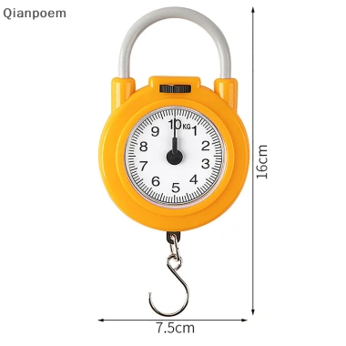 F&P Cân cơ khí di động 10kg - Độ chính xác cao, kỹ thuật số, dùng cho hành lý, cá, nhà bếp - 51.600₫ 10 F&P Cân cơ khí di động 10kg - Độ chính xác cao, kỹ thuật số, dùng cho hành lý, cá, nhà bếp - 51.600₫ 10