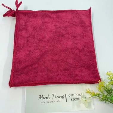 Free ship toàn quốc Set 10 khăn đa năng microfiber 25x25cm siêu mềm siêu thấm - làm móng, lau bếp 6