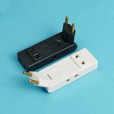 FREESHIP 4 Trong 1 Ổ Cắm Tường Nối Dài EU 180 Độ Cắm Adapter Du Lịch Di Động