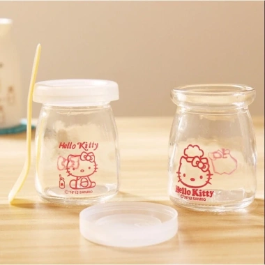 FREESHIP Bộ 12 hũ thủy tinh đựng sữa chua – Giá chỉ 47.5k, an toàn, tiện lợi
