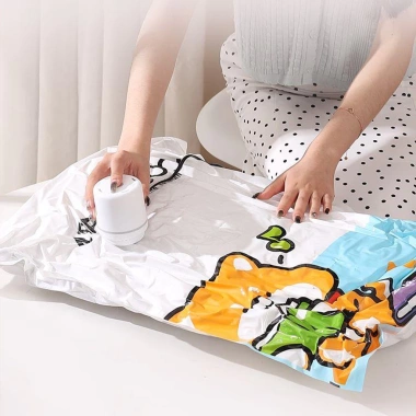FREESHIP Bơm điện mini hút chân không quần áo, mạnh mẽ, tiện lợi, giá 54.300đ 5