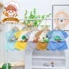 Freeship Cộc Tay Vải Thun Tăm Lạnh 6-17kg Siêu Xịn, Thoải Mái Thoáng Mát cho Bé Trai và Bé Gái - 31.500đ 2