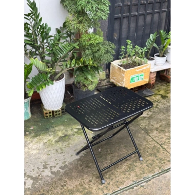[FREESHIP] Combo Ghế CNC + Bàn Sắt Gấp Gọn Chữ Nhật - Ghế Café Dã Ngoại, Giá 145k 9