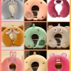 [FREESHIP] Gối chữ U cao su non 100% - kê cổ thoải mái cho lái xe, máy bay, văn phòng - Giá chỉ 75.000 VND