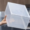 Freeship Hộp Đựng Giày Nhựa Cứng Gấp Gọn, Trong Suốt, Chống Bụi - Giá ưu đãi 68.000₫ 8