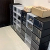Freeship Hộp Giày Nhựa Cứng Gấp Gọn Trong Suốt Chống Bụi - Giá 68k 8