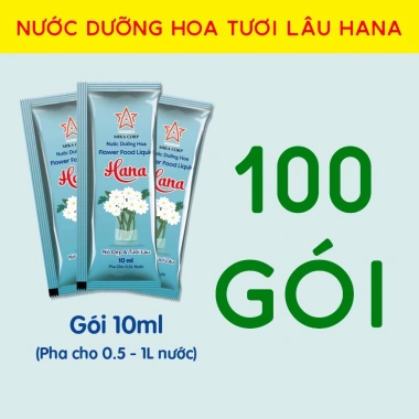 Freeship Nước Dưỡng Hoa Hana 50-100-200g Giữ Hoa Tươi Lâu Không Thối Nước 89.900 VND 8